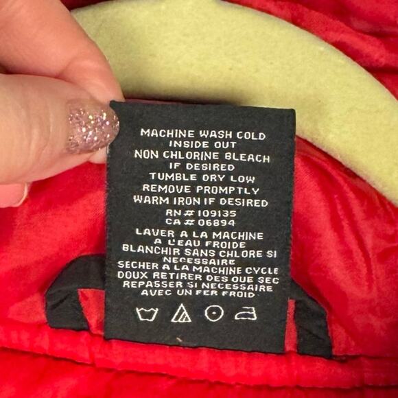 UNK NBA Atlanta Hawks Quilted Hooded Varsity Puffer Jacket Sz 2XL Embroidered - Picture 5 of 13